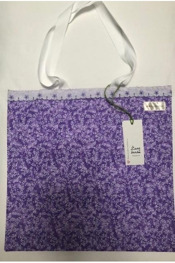 Platenná TAŠKA fialová