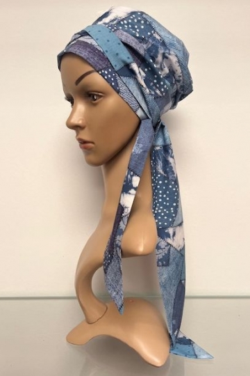 Hodvábna šatka s dlhými...