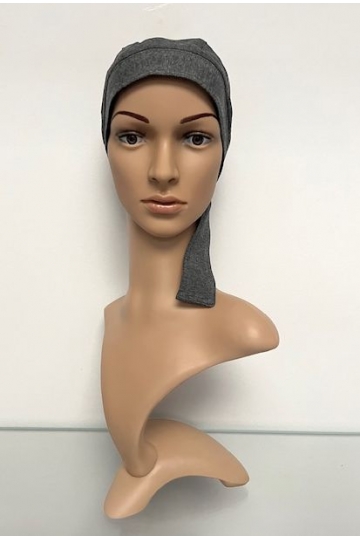 Športová šatka sivá